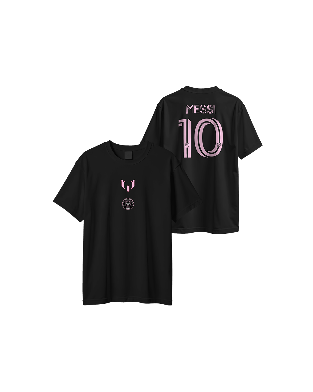 Messi Special Half sleeve IM Black