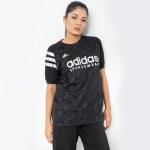 Ad*das Black custom 3 stripes