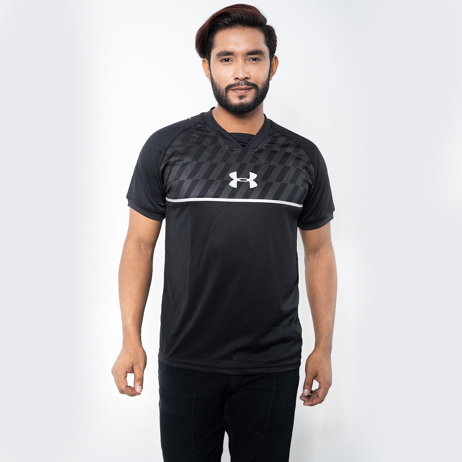 UA custom black T-shirt